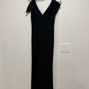 ABS by Allen Schwartz Elegant Black Evening Dress Gown